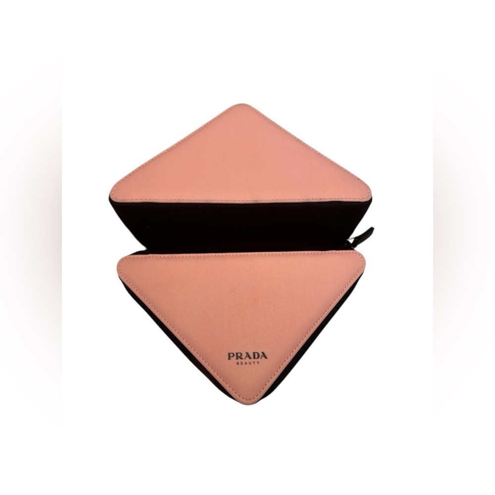 Prada Pink and Black Triangle Pouch - Picture 8 of 8